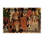 Conceptum Felpudo Cane Carıno Multicolor 40 x 60 cm